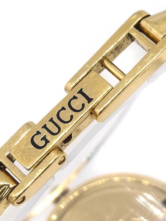 Gucci 11/12.2 Change Bezel Chameleon Quartz Watch SS #S 117878